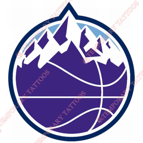 Utah Jazz Customize Temporary Tattoos Stickers NO.1224